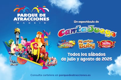 El grupo Cantajuego llega al Parque de Atracciones de Madrid los sábados de agosto