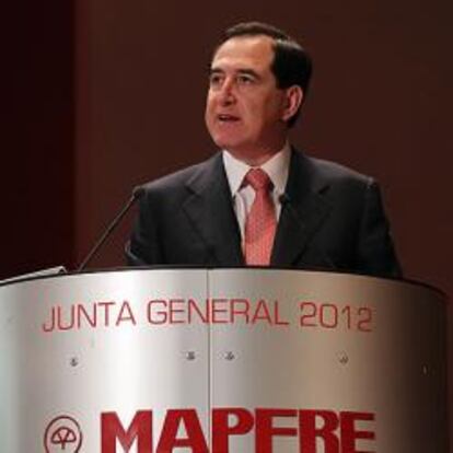 Mapfre logra ya la mitad del resultado en el exterior