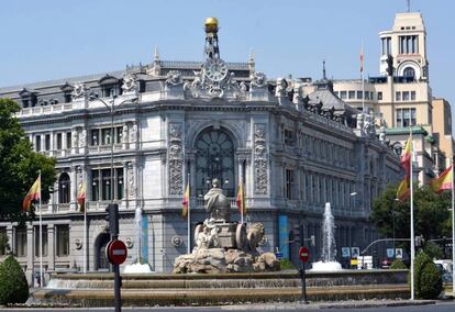 Fachada del Banco de España