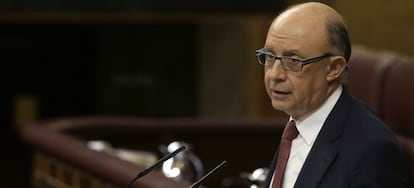 El ministro de Hacienda, Crist&oacute;bal Montoro. 