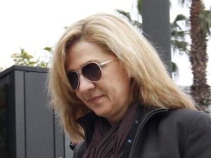 La infanta Cristina, en 2013.