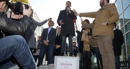 El candidato de UPyD a la Generalitat valenciana, Toni Cantó, este lunes.