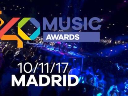 Los 40 Music Awards 2017.