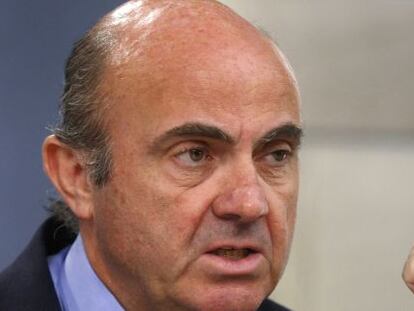 El ministro de Economía en funciones, Luis de Guindos. EFE/Archivo