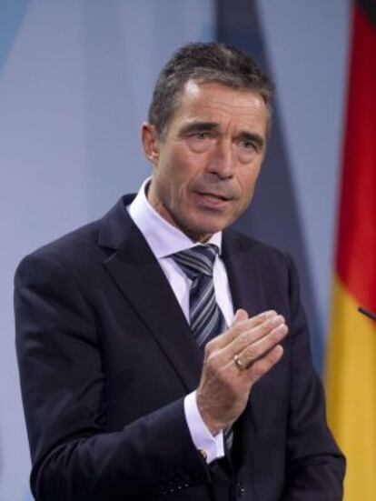 El secretario general de la OTAN, Anders Fogh Rasmussen.