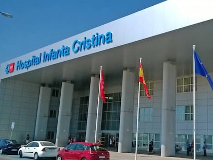 Fachada del hospital Infanta Cristina de Parla.