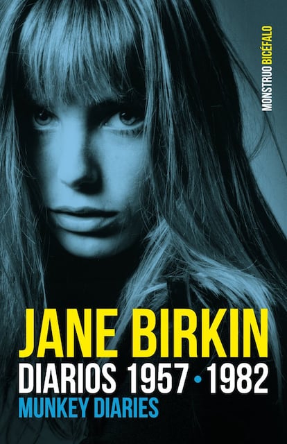 Portada de 'Jane Birkin. Diarios 1957-1982 Munkey Diaries'.