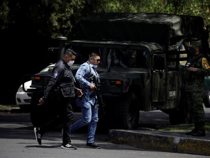 intento de asesinato del jefe de la policía de Ciudad de México, Omar Garcia Harfuch, cometido presuntamente por el CJNG