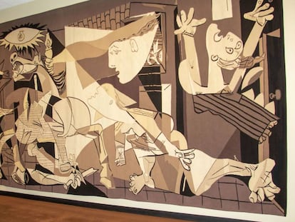 A obra 'Guernica', no museu Reina Sofía, em Madri