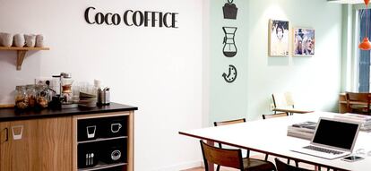 Su espacio ofrece total flexibilidad así como café, té y snacks para los freelancers y trabajadores remotos que se aventuren a entrar.