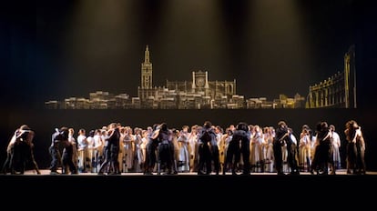Un momento de la ópera 'Fidelio'.