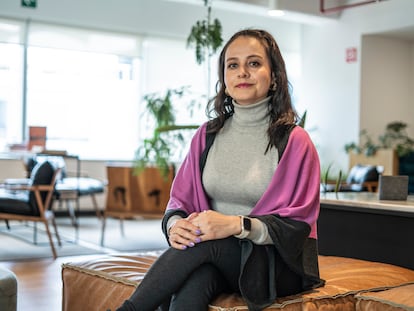 Aideé Zamorano, creadora de 'Mamá Godín', después de una entrevista en las oficinas de WeWork en Ciudad de México, el 26 de Octubre de 2023.

Desde 2020 realiza el #RankinkgMamáGodín para reconocer a las organizaciones que fomentan la corresponsabilidad de cuidados y permiten la participación económica de madres.