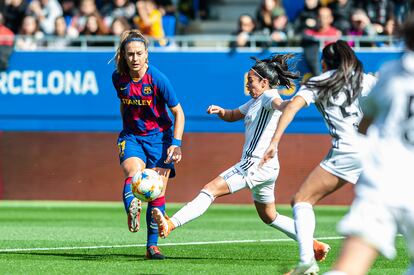 Alexia Putellas, durante un partido de la Liga Iberdrola.