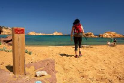 Cala Pregonda, en Menorca.