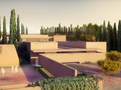 El nuevo acceso a la Alhambra imaginado por Siza y Santos.