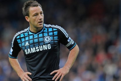 Terry, durante un partido con el Chelsea.