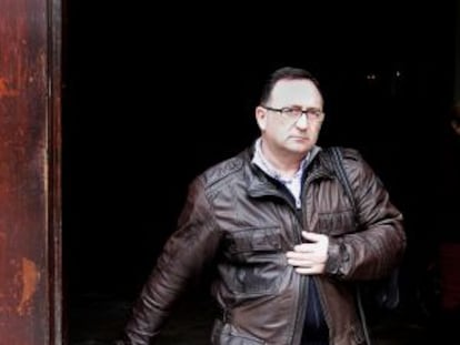 Marc Llinares, ex jefe de área de Cooperación, a la salida del TSJ.
