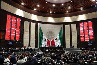 Cámara de diputados en México