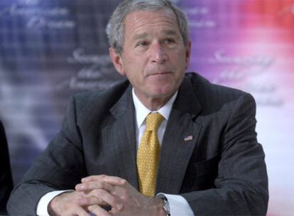 El presidente de Estados unidos George W. Bush.