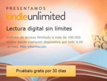 Kindle Unlimited y Skoobe, las tarifas planas de libros ya están en España