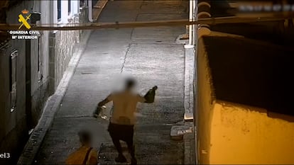 The two arrested, at another time on their night of fury against the two people in vulnerability.