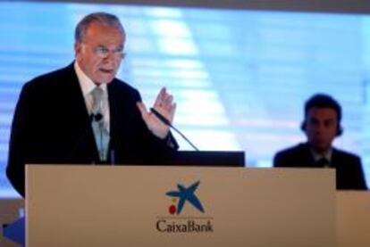 El presidente de CaixaBank, Isidro Fainé.