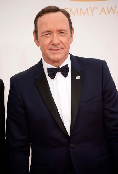 Kevin Spacey, que no dudó en emular a su personaje de House of Cards y se marcó un solo frente a la cámara durante la gala.