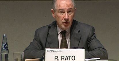 Ex director gerente del FMI y exvicepresidente del Gobierno de Espa&ntilde;a, Rodrigo Rato.