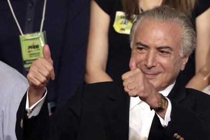 Michel Temer, no último dia 12.