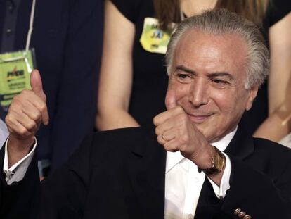 Michel Temer, no último dia 12.