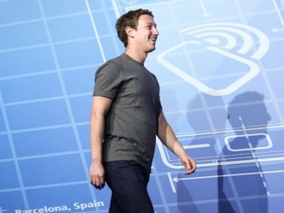 Mark Zuckerberg, no MWC.