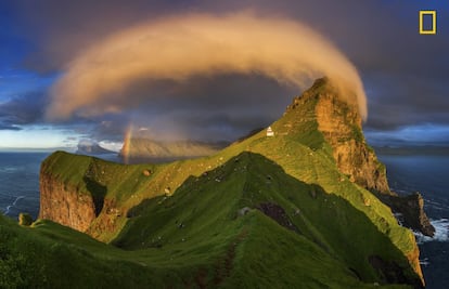 Arcoiris en las Islas Feroe.