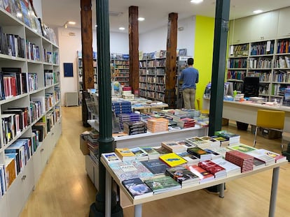 La librería Tierra de Fuego, en Madrid. 