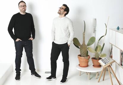 &Aacute;lex Barona y Ali Ganjavian, dos de los socios de Studio Banana