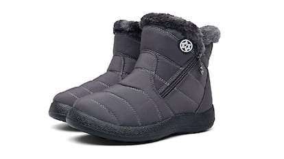 botas con pelo para mujer, botines forrados, calzado mujer, botas de nieve mujer amazon, botines con pelo para mujer, botas con cremallera, botas pelo, botas con pelo por dentro mujer, botas pelo mujer impermeables