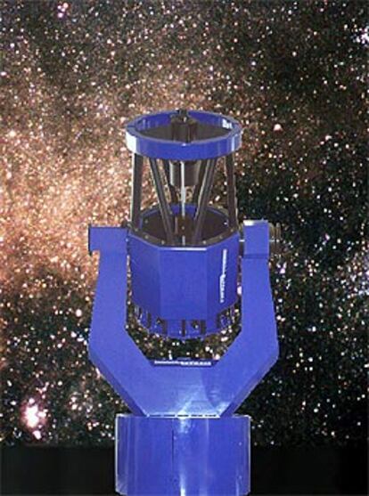 Imagen del <i>Trobar</i>, controlado por Internet y especializado en la observación de planetas extrasolares.