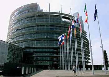 El nuevo edificio del Parlamento Europeo en Estrasburgo.