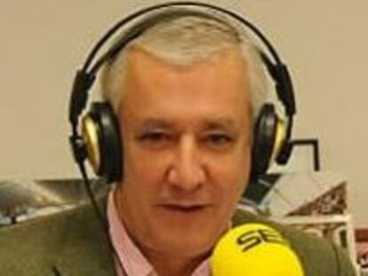 Javier Arenas, en la Cadena SER.