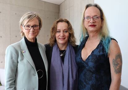 Patricia Llombart, Alejandra Borrero y Brigitte Baptiste.