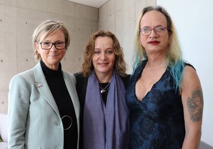 Patricia Llombart, Alejandra Borrero y Brigitte Baptiste. 