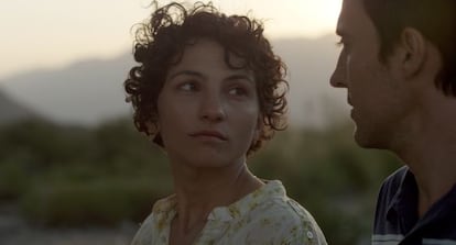 Manuela Mertelli y Andrés Gertrúdix, en 'El árbol magnético'.