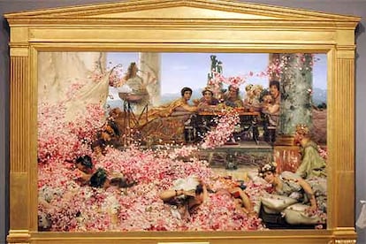 <i>Las rosas de Heliogábalo,</i> de Lawrence Alma-Tadema.