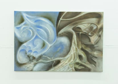 Kin-Ting Li, 'World Finder' (2021), en la galería Pradiauto.