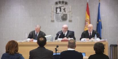 El exresponsable de Finanzas Forex Germán Cardona Soler,conocido como el "Madoff español" , en la Audiencia Naciona.