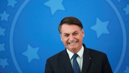 O presidente do Brasil, Jair Bolsonaro.