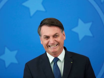 O presidente do Brasil, Jair Bolsonaro.