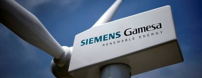 Aerogenerador de Siemens Gamesa.