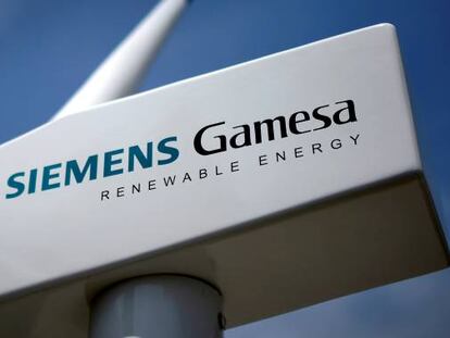 Aerogenerador de Siemens Gamesa.