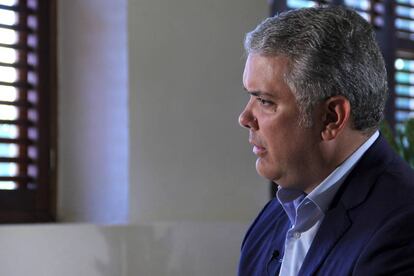 El presidente de Colombia, Iván Duque.