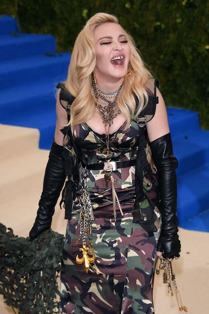 Madonna asiste en la Gala del MET de 2017.